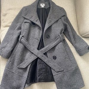 Wortgington grey pea coat